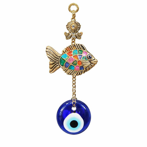 Evil Eye Wall Hanging Fish